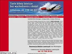 Sites similar to bilety-norwegian.pl