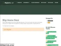 Sites similar to bilgilerle.net