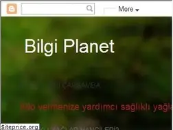 Sites similar to bilgiplanet.blogspot.com