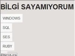 Sites similar to bilgisayamiyorum.com