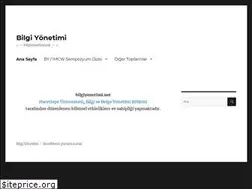 Sites similar to bilgiyonetimi.net
