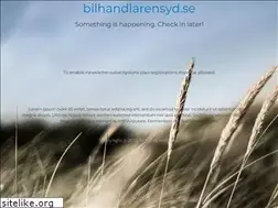 Sites similar to bilhandlarensyd.se