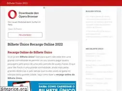 Sites similar to bilheteunico.org
