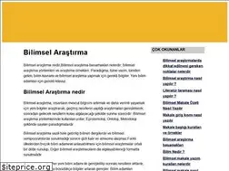 Sites similar to bilimselarastirma.com