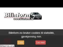 Sites similar to bilinform.no