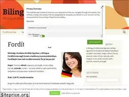Sites similar to bilingua-eger.hu