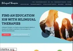 Sites similar to bilingualtherapies.com