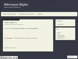 Sites similar to bilinmeyennbilgiler.wordpress.com