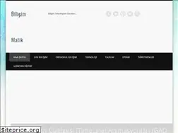 Sites similar to bilisimmatik.com