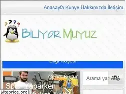 Sites similar to biliyormuyuz.com