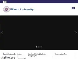 Sites similar to bilkent.edu.tr