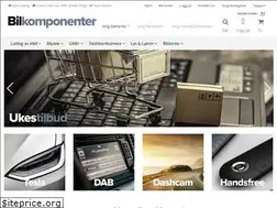 Sites similar to bilkomponenter.no