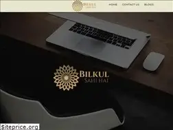 Sites similar to bilkulsahihai.com