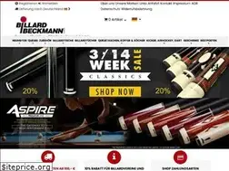 Sites similar to billard-beckmann.de