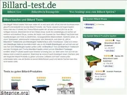 Sites similar to billard-test.de