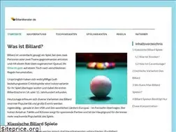 Sites similar to billardberater.de