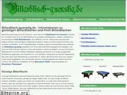 Sites similar to billardtisch-guenstig.de