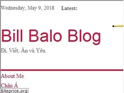 Sites similar to billbalo.com