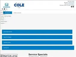 Sites similar to billcolehonda.com