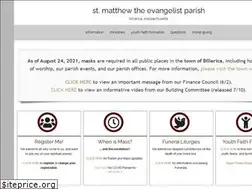 Sites similar to billericacatholic.org