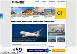 Sites similar to billet.flights