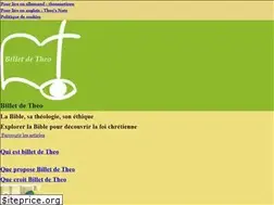 Sites similar to billetdetheo.com