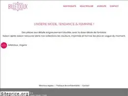 Sites similar to billetdoux.com
