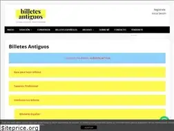 Sites similar to billetesantiguos.es