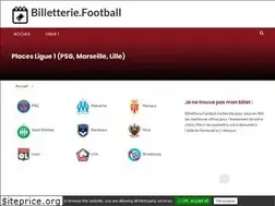 Sites similar to billetterie.football