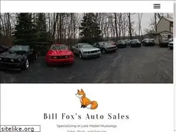 Sites similar to billfoxsautosales.com