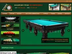 Sites similar to billiardcenter.com.ua