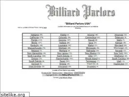 Sites similar to billiardparlorsusa.com