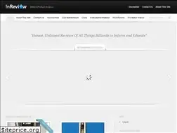 Sites similar to billiardproductreviews.com