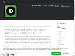Sites similar to billiardrule.com