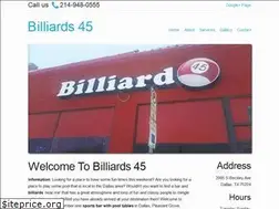 Sites similar to billiards45.com