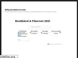 Sites similar to billig-bredbaand.net