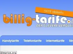 Sites similar to billig-tarife.de