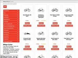 Sites similar to billiga-cyklar.se