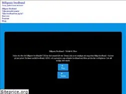 Sites similar to billigaste-bredband.se