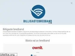 Sites similar to billigastebredband.com