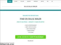Sites similar to billigbilligmaler.dk