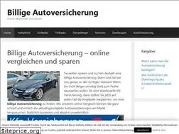 Sites similar to billigeautoversicherung.net