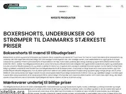 Sites similar to billigeboxershorts.dk