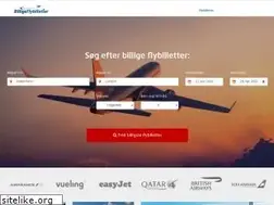 Sites similar to billigeflybilletter.dk