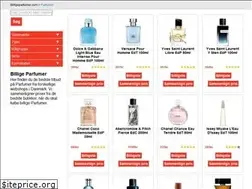 Sites similar to billigeparfumer.com
