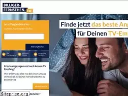 Sites similar to billiger-fernsehen.de