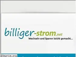 Sites similar to billiger-strom.net