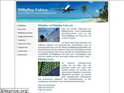 Sites similar to billigflug-fakten.de