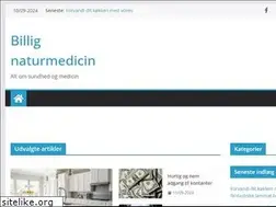 Sites similar to billignaturmedicin.dk