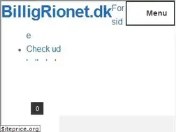 Sites similar to billigrionet.dk